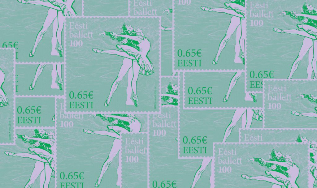 „Eesti ballett 100” juubelipostmark